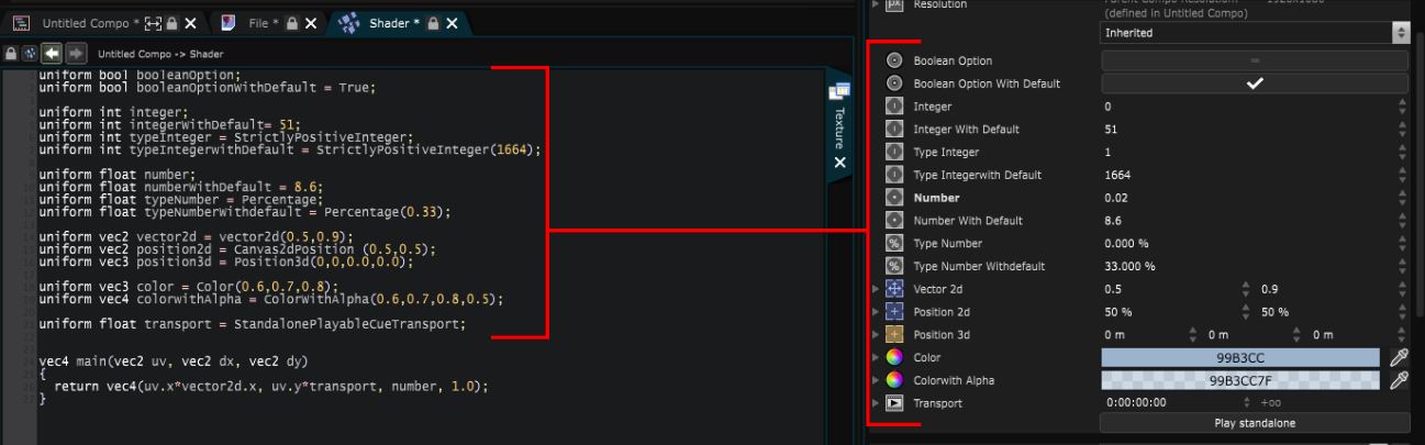 ShaderVariables