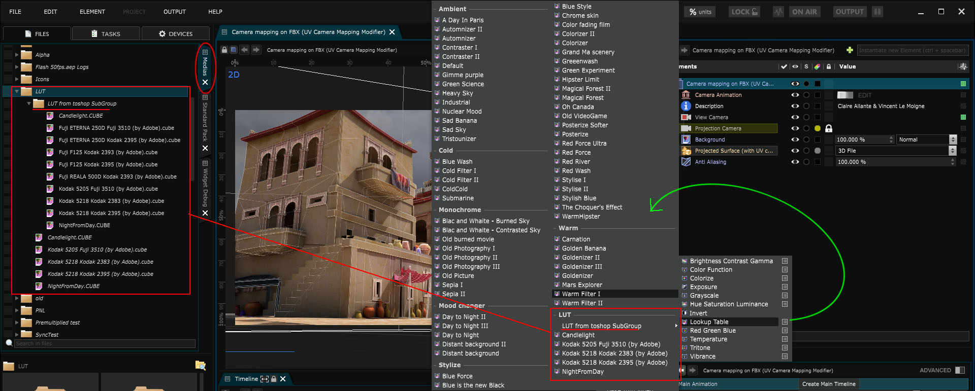 ColorLookupTables