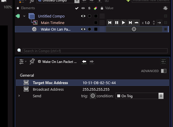 Wake On Lan Packet Sender