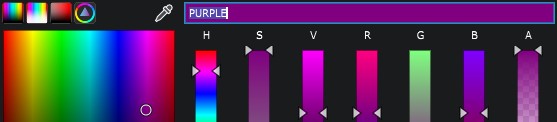 HsvColor-TypeText