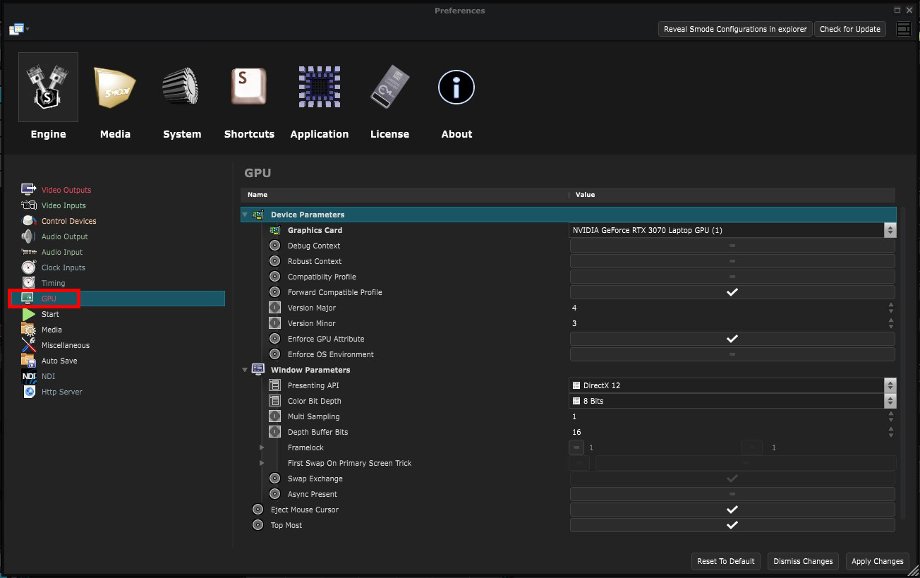 GPUSettings