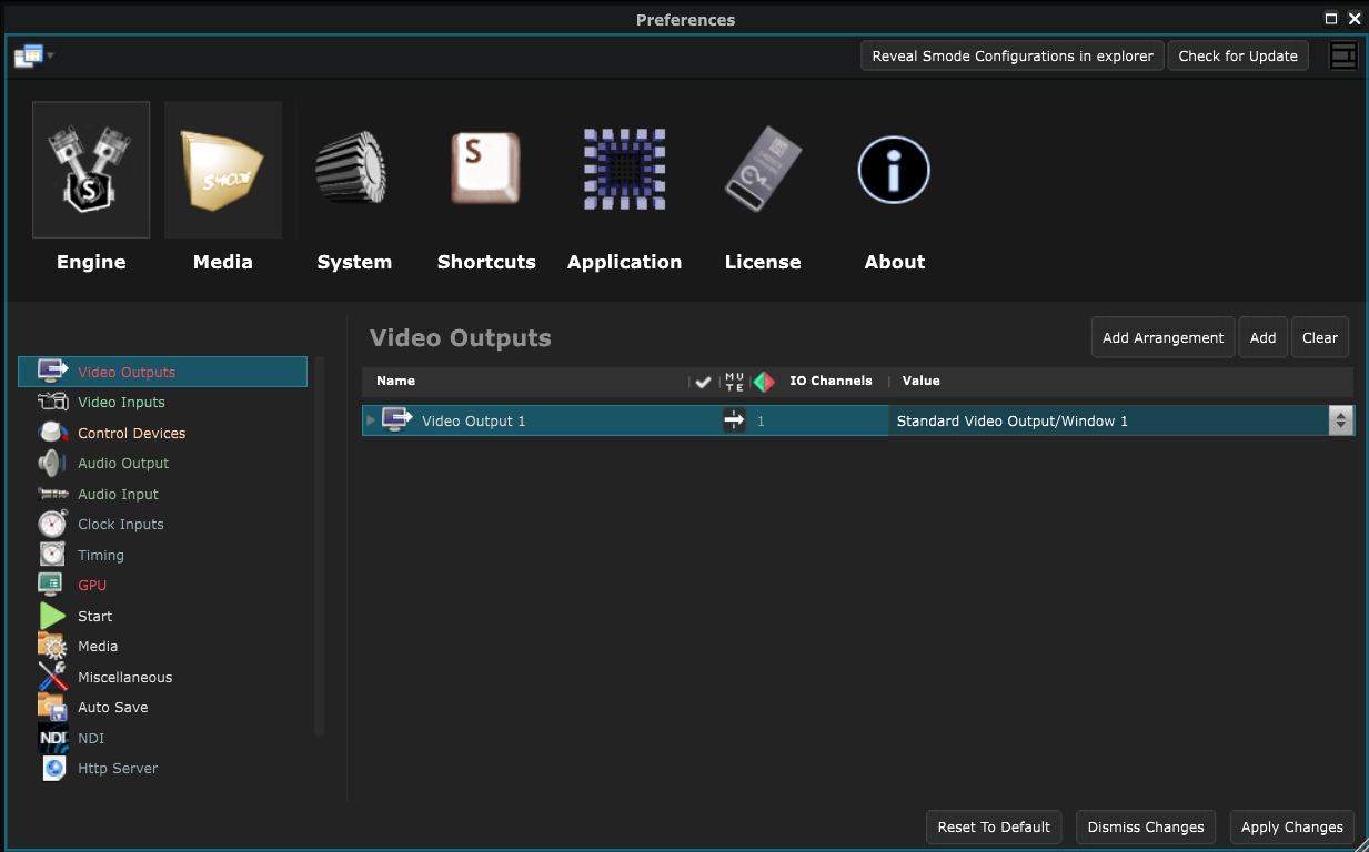 Preferences panel :: SMODE documentation