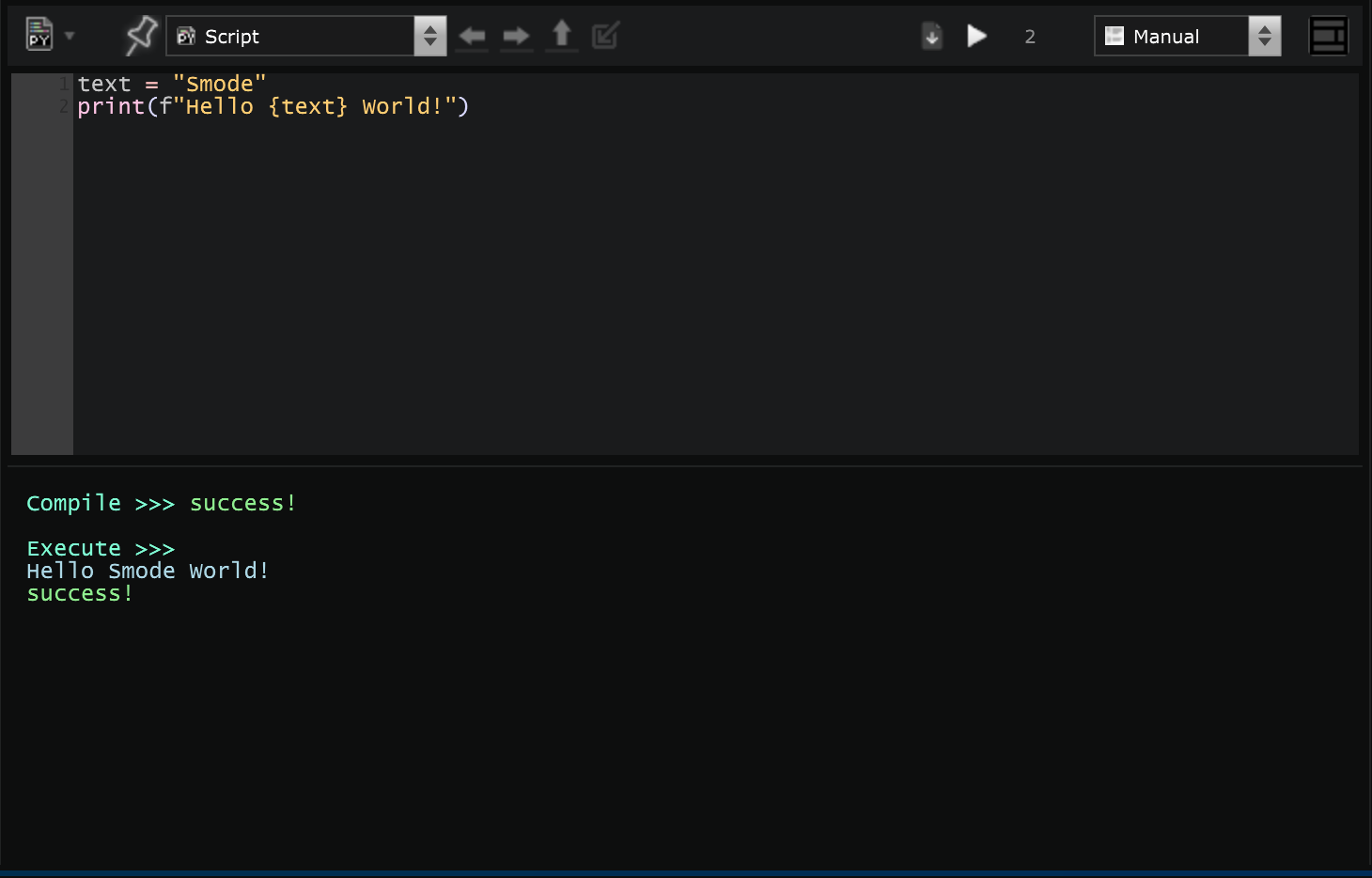 PythonScriptEditor