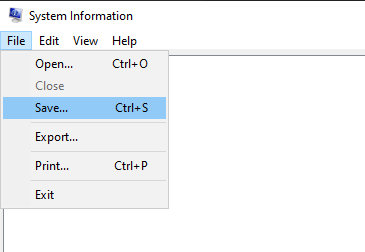 system Info