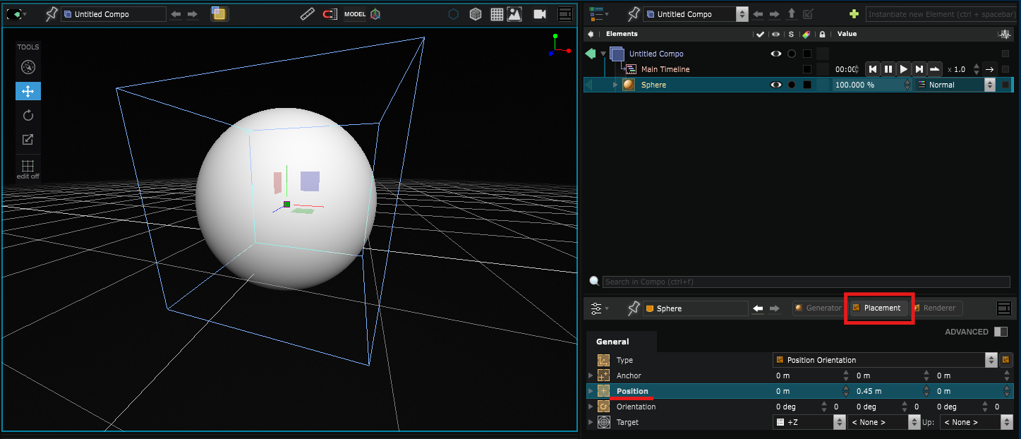 placementParameters