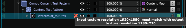 matchingResolutionError
