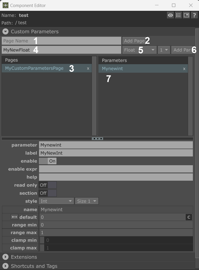 ComponentEditor