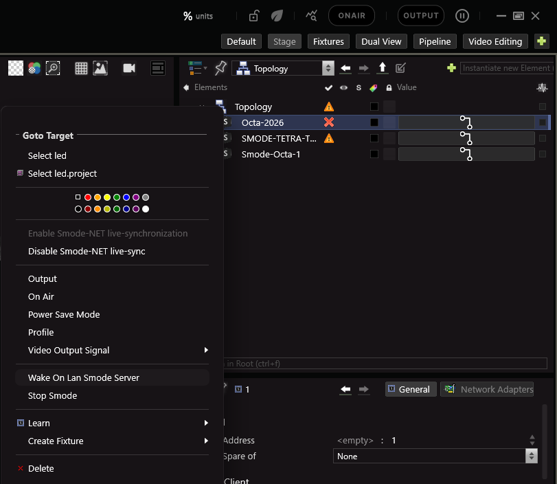 Wake From the Topology